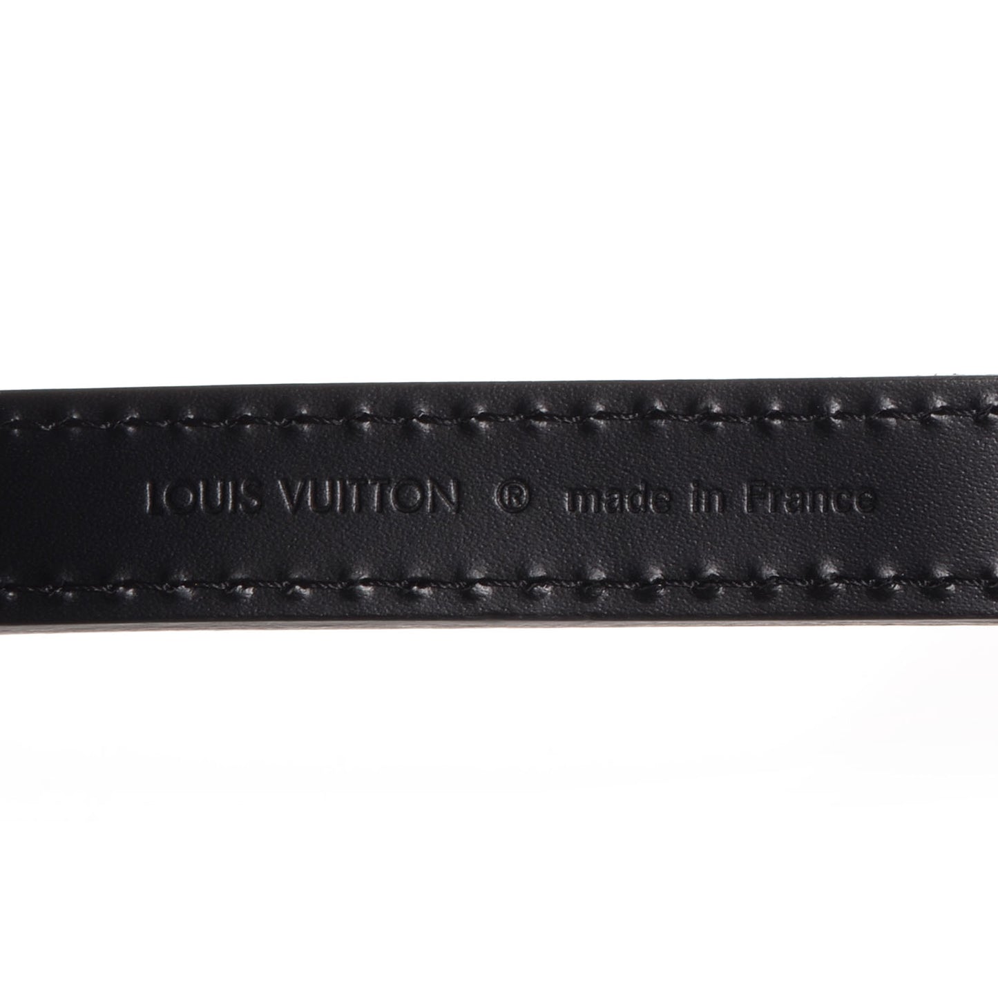 Leather Adjustable Shoulder Strap Black