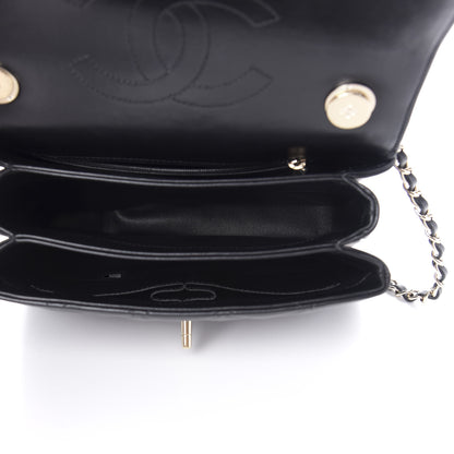 Chanel Lambskin Quilted Small Trendy CC Dual Handle Flap Bag Black 6 of 12