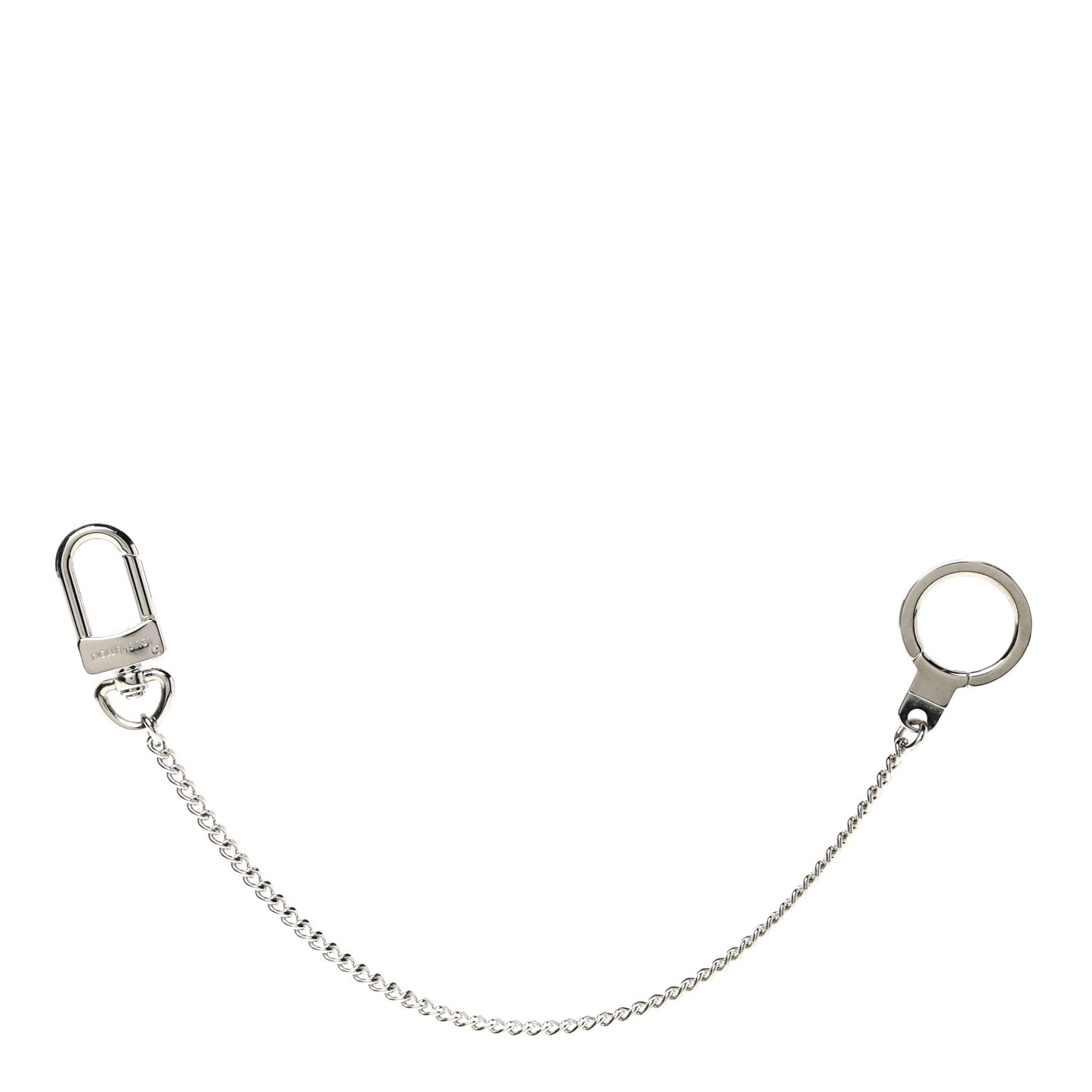 Pochette Extender Key Ring Chain Silver