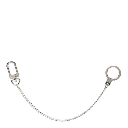 Louis Vuitton Pochette Extender Key Ring Chain Silver 1 of 4