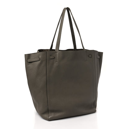Celine Soft Grained Calfskin Small Belt Cabas Phantom Taupe 3 of 8