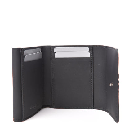 Christian Dior Ultra Matte Calfskin Medium Wallet Black 5 of 8