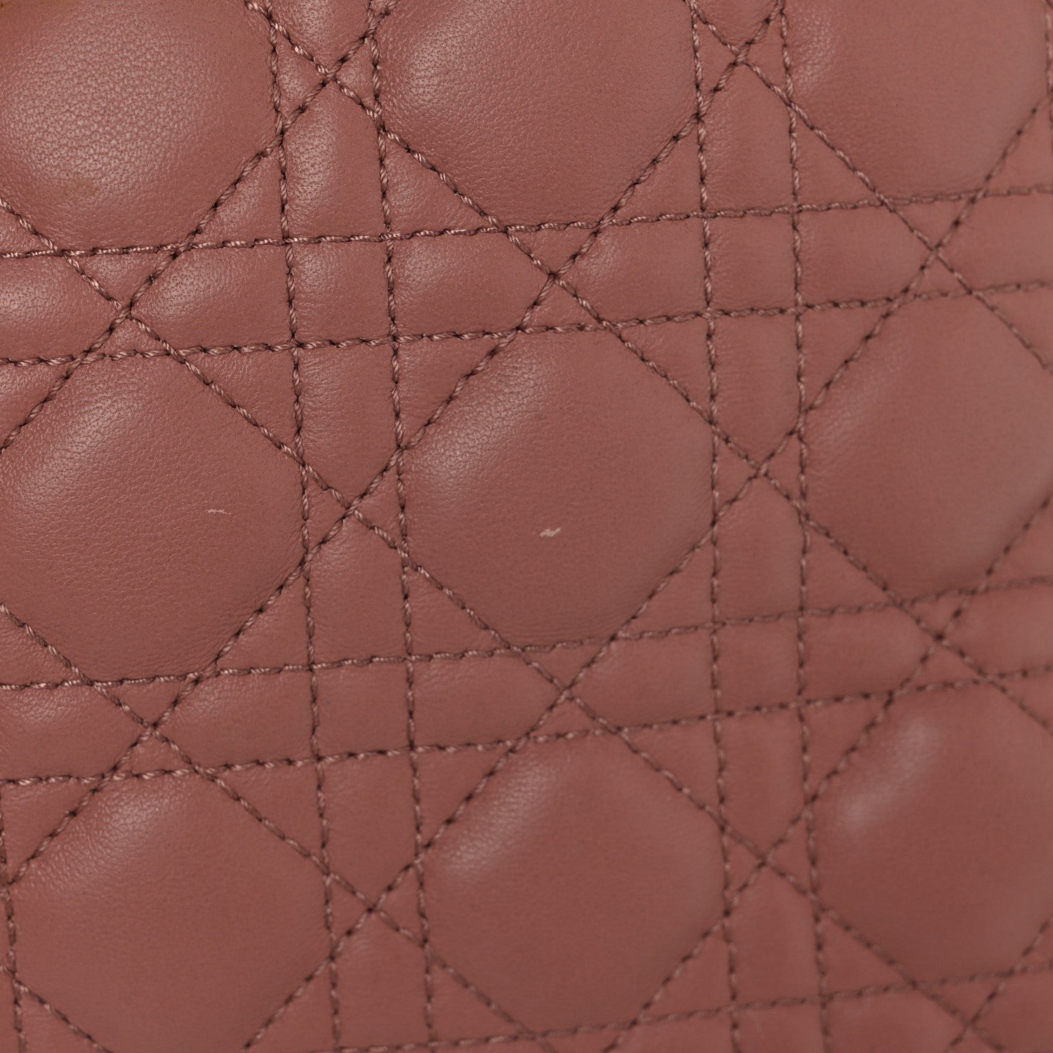 Christian Dior Lambskin Cannage Large Dior Soft Shopping Tote Bois de Rose 15 of 20