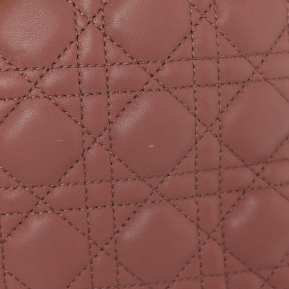 Christian Dior Lambskin Cannage Large Dior Soft Shopping Tote Bois de Rose 15 of 20