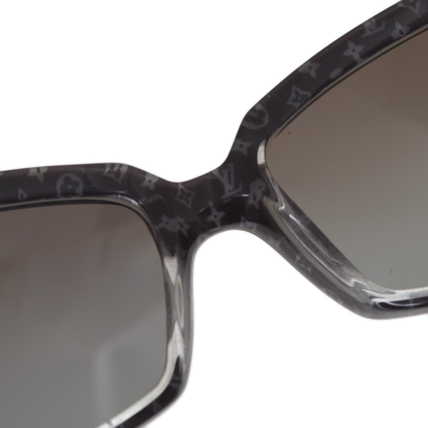 Louis Vuitton Acetate Frame Monogram Sunglasses Black 6 of 11