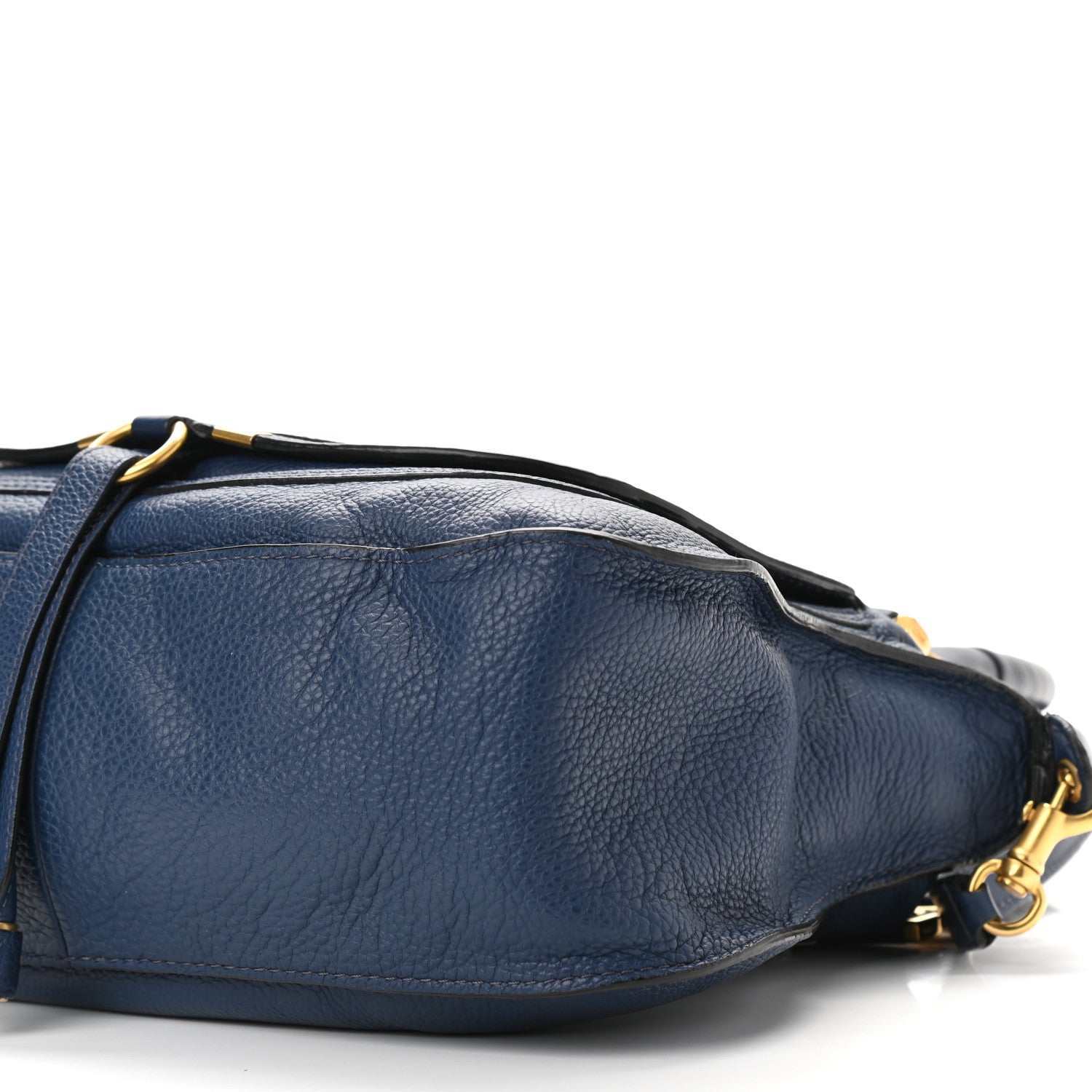 Chloe Calfskin Medium Marcie Satchel Royal Navy 12 of 12