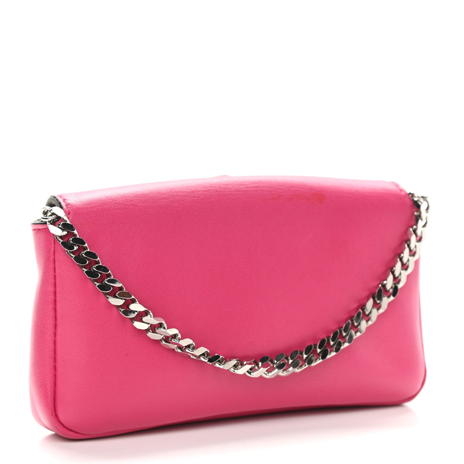 Fendi Shiny Nappa Rabbit Fur Crystal Flowerland Micro Buggie Baguette Fuxia Curacao Multicolor 3 of 10