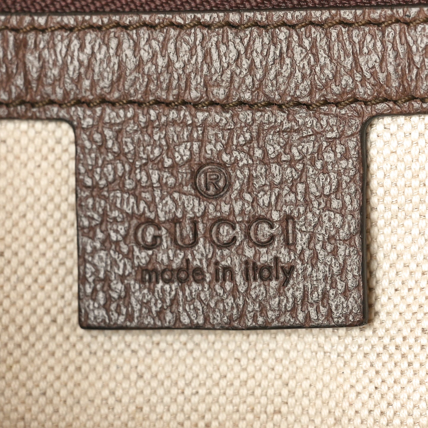 GG Supreme Monogram Calfskin Web Small Ophidia Day BackpacK Beige Ebony New Acero