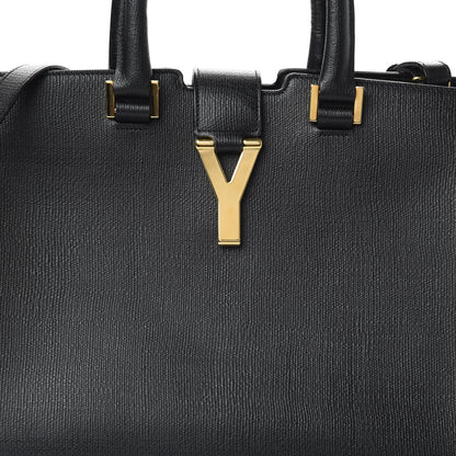 Saint Laurent Textured Calfskin Small Classic Y Cabas Black 10 of 10