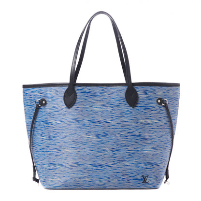 Louis Vuitton Epi Neverfull MM Denim Light 3 of 9