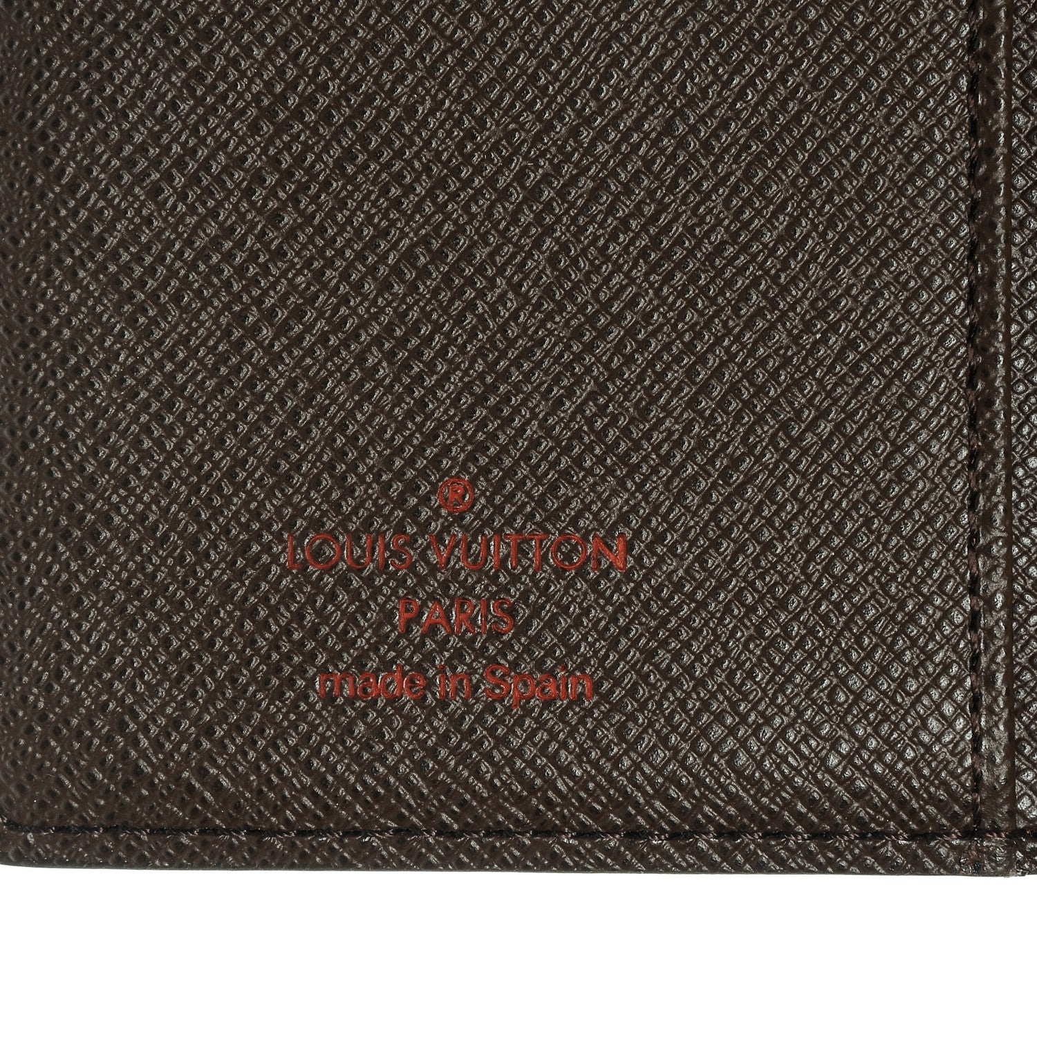 Louis Vuitton Damier Ebene Small Ring Agenda Cover 6 of 6