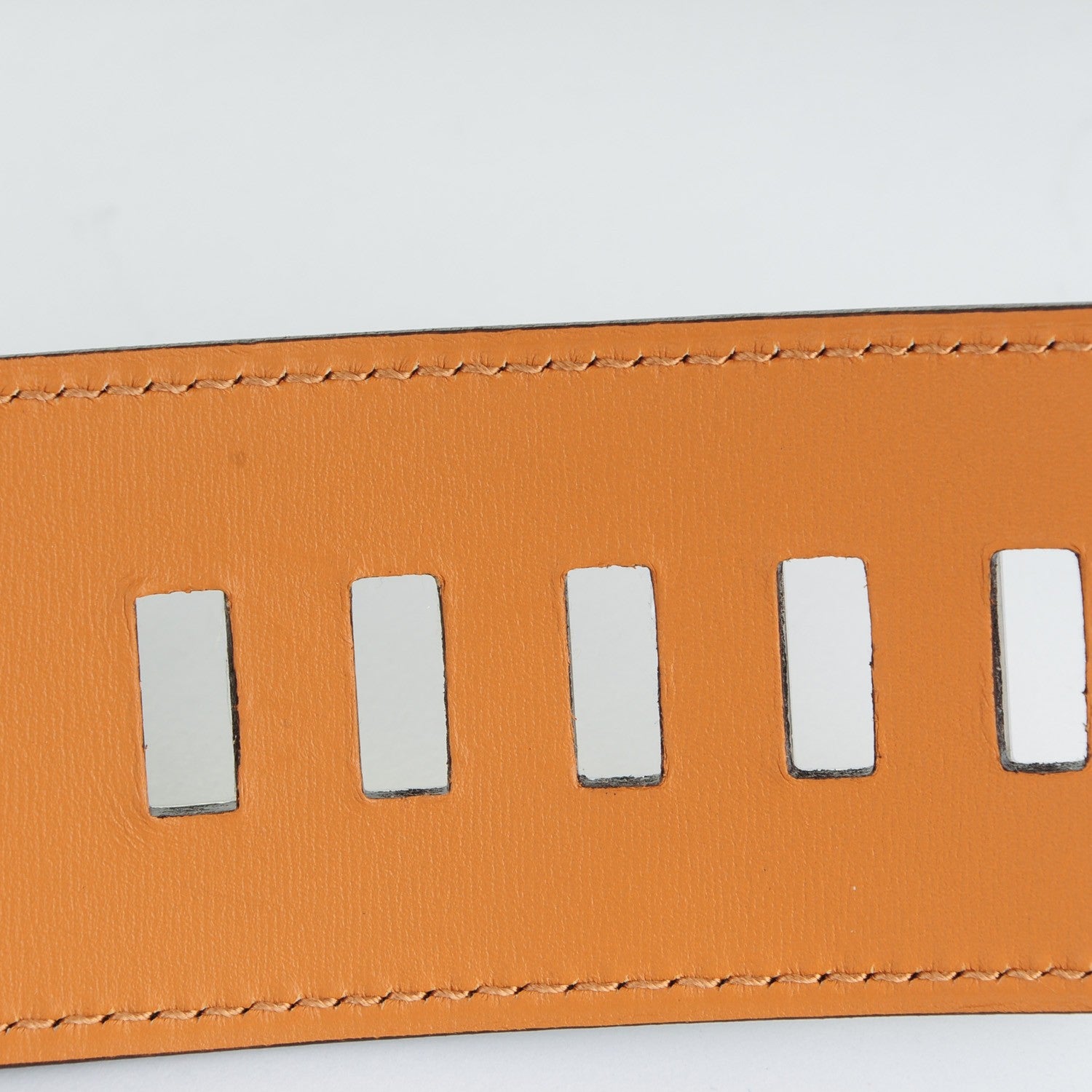 Hermes Epsom Collier De Chien CDC Belt 85 Bleu Izmir 7 of 7