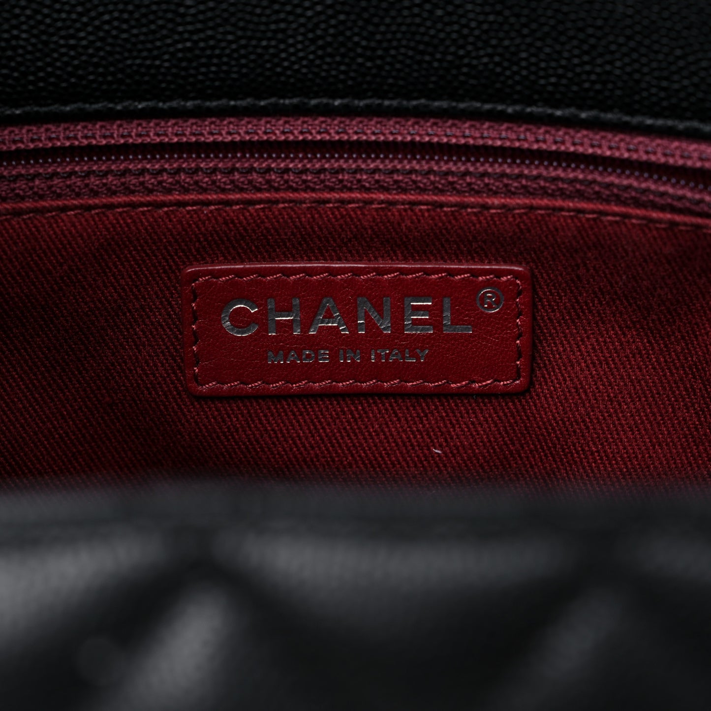 Caviar Quilted Small Coco Handle Flap Black