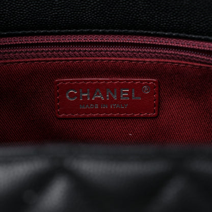 Chanel Caviar Quilted Small Coco Handle Flap Black 6 of 11