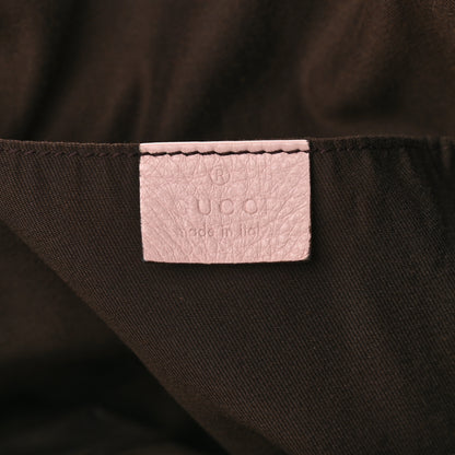 Gucci GG Monogram Medium Web Handle Vertical Tote Pink Blue 6 of 9