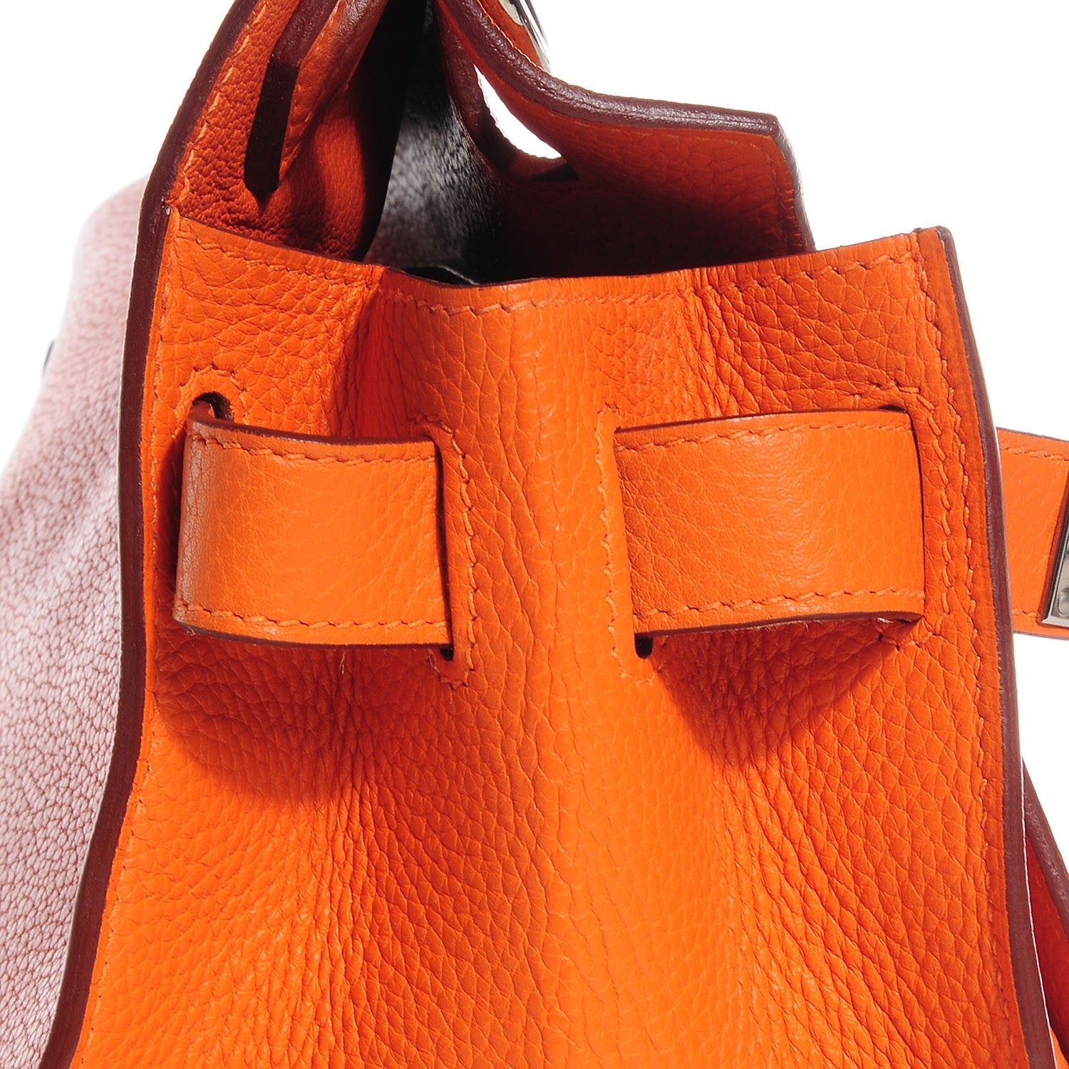 Hermes Taurillon Clemence Jypsiere 34 Orange 22 of 22
