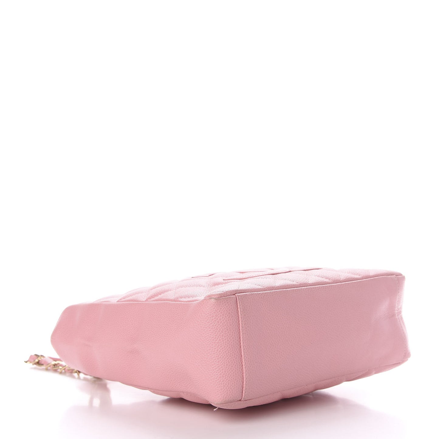 Caviar Quilted Petit Shopping Tote PST Pink