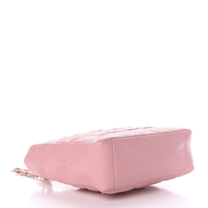 Chanel Caviar Quilted Petit Shopping Tote PST Pink 4 of 16