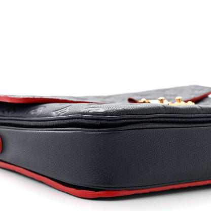 Louis Vuitton Empreinte Pochette Metis Marine Rouge 7 of 9
