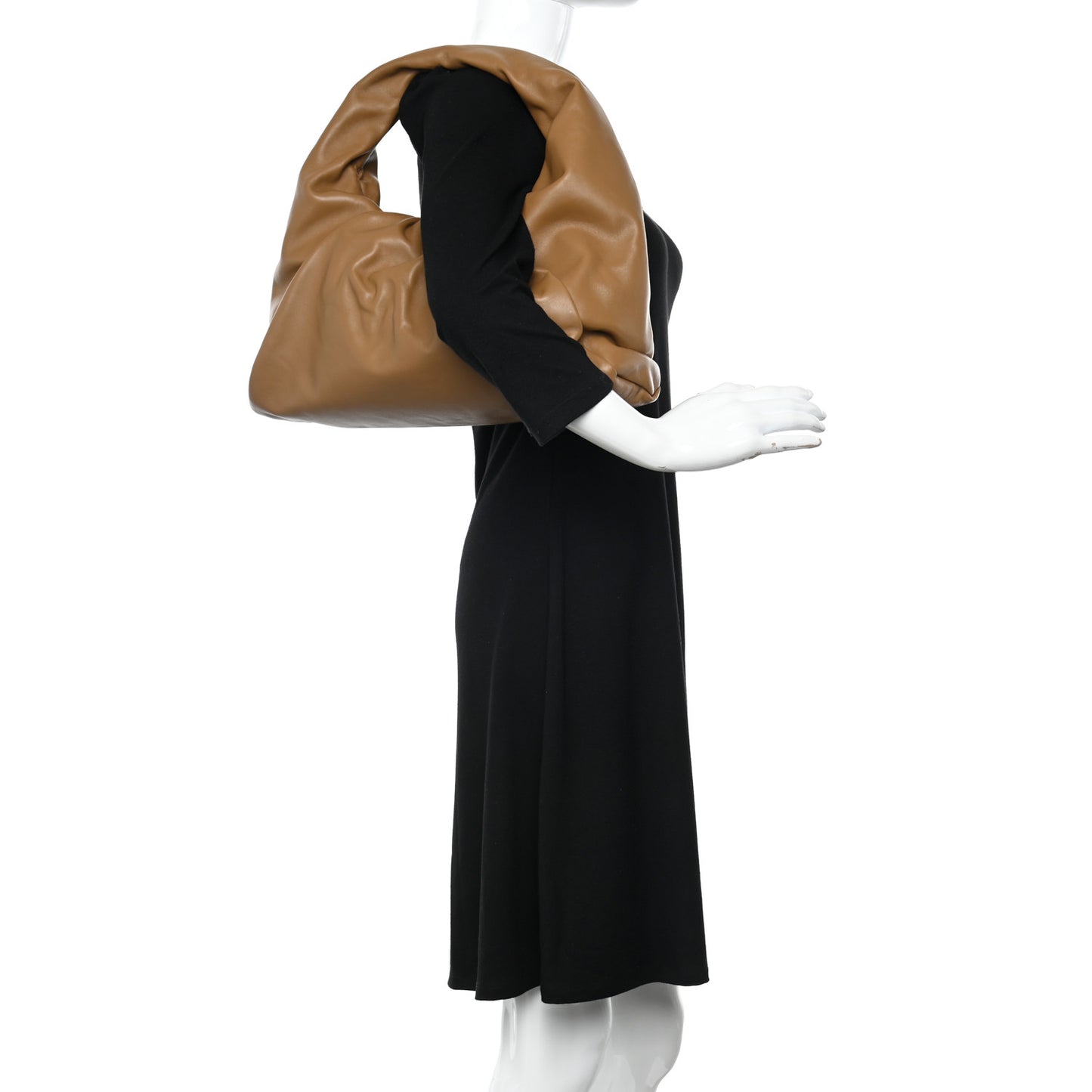 Smooth Butter Calfskin Small The Shoulder Pouch Moutarde