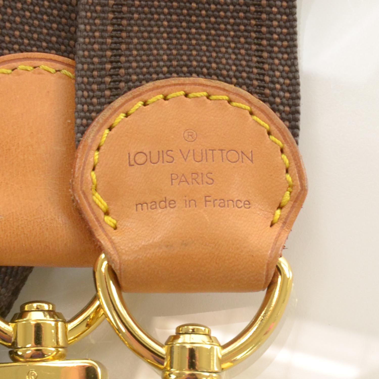 Louis Vuitton Canvas Adjustable Shoulder Strap 3 of 4