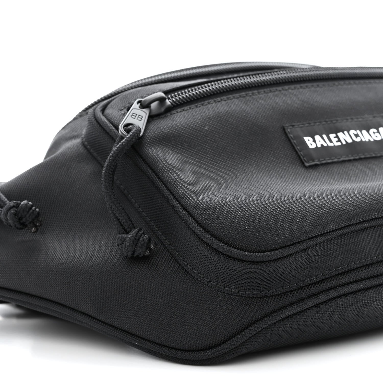 Balenciaga Recycled Casual Nylon Explorer Beltpack Black 9 of 10