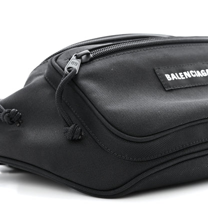 Balenciaga Recycled Casual Nylon Explorer Beltpack Black 9 of 10