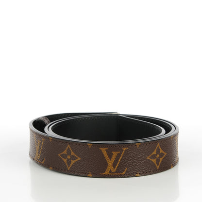 Louis Vuitton Monogram Macassar Hinge Belt 95 38 3 of 8