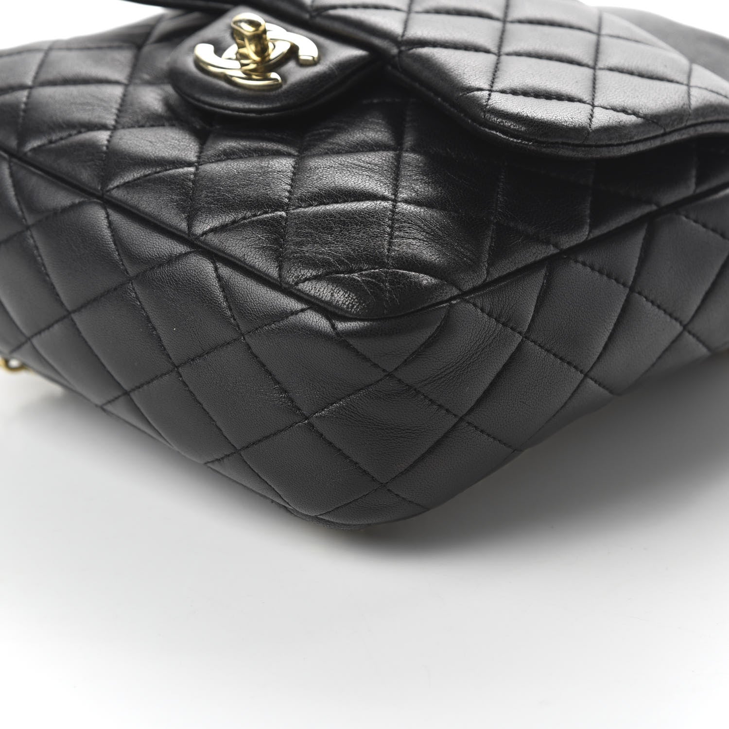 Chanel Lambskin Quilted Small in Seoul Backpack Black 6 of 9
