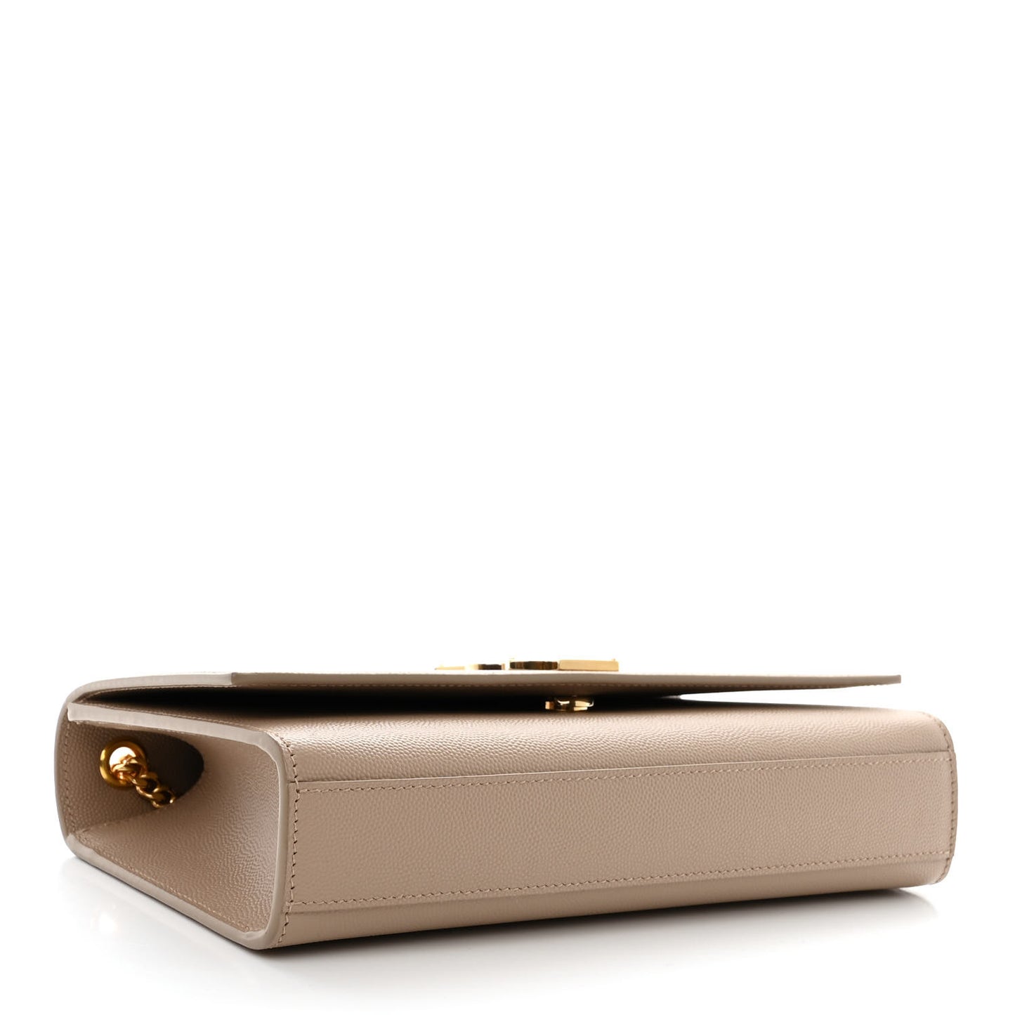 Grain De Poudre Medium Monogram Kate Satchel Dark Beige