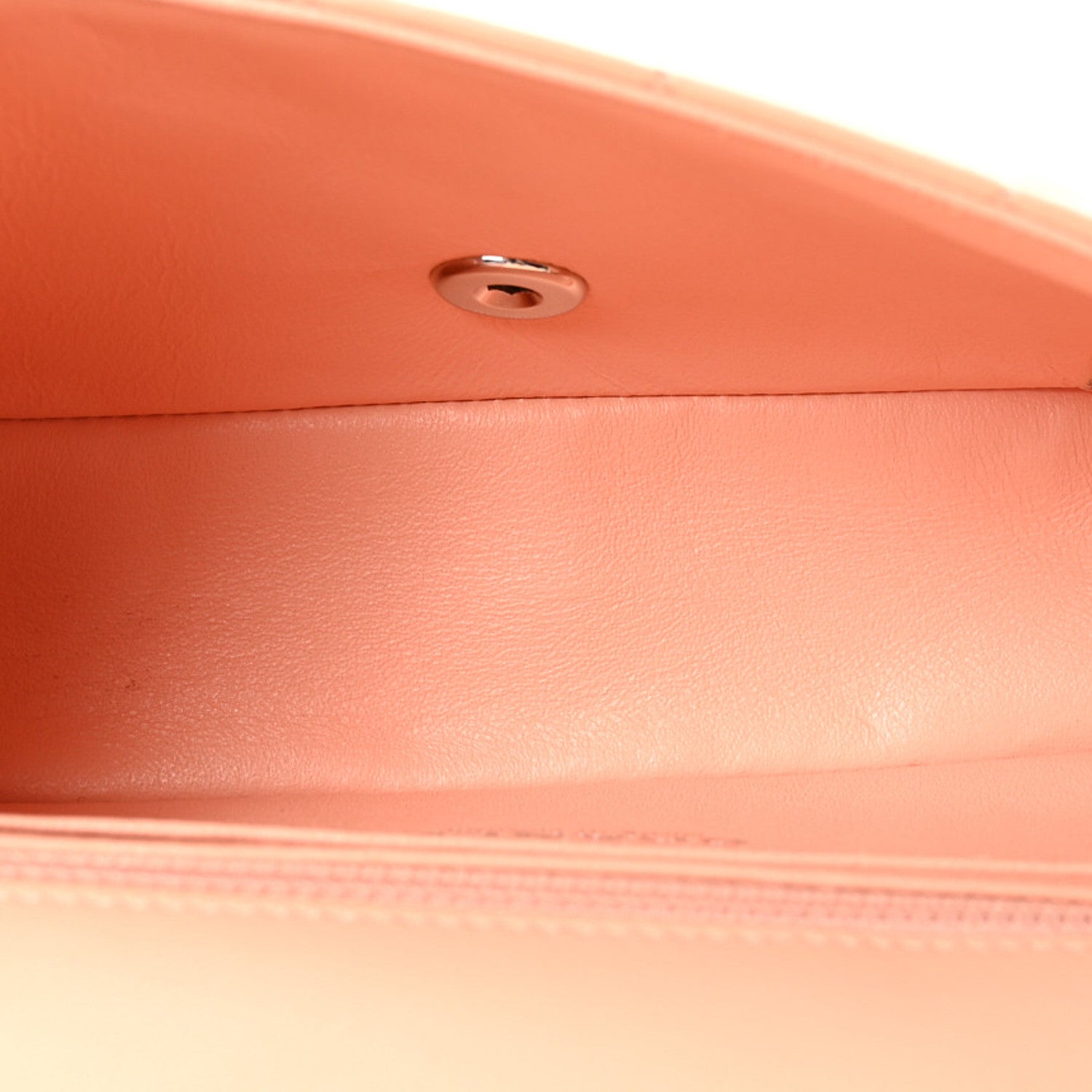 Chanel Lambskin Quilted Mini Rectangular Flap Light Pink 5 of 11