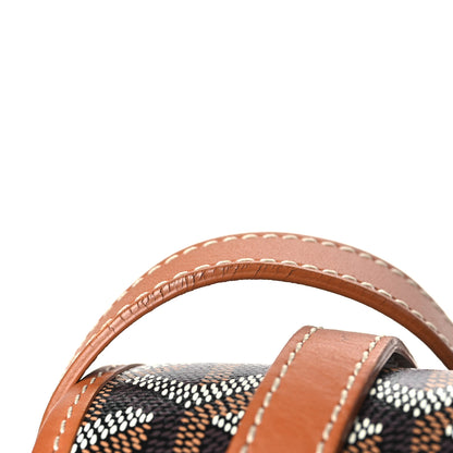 Goyard Goyardine Belvedere II PM Messenger Bag Black Gold 11 of 11
