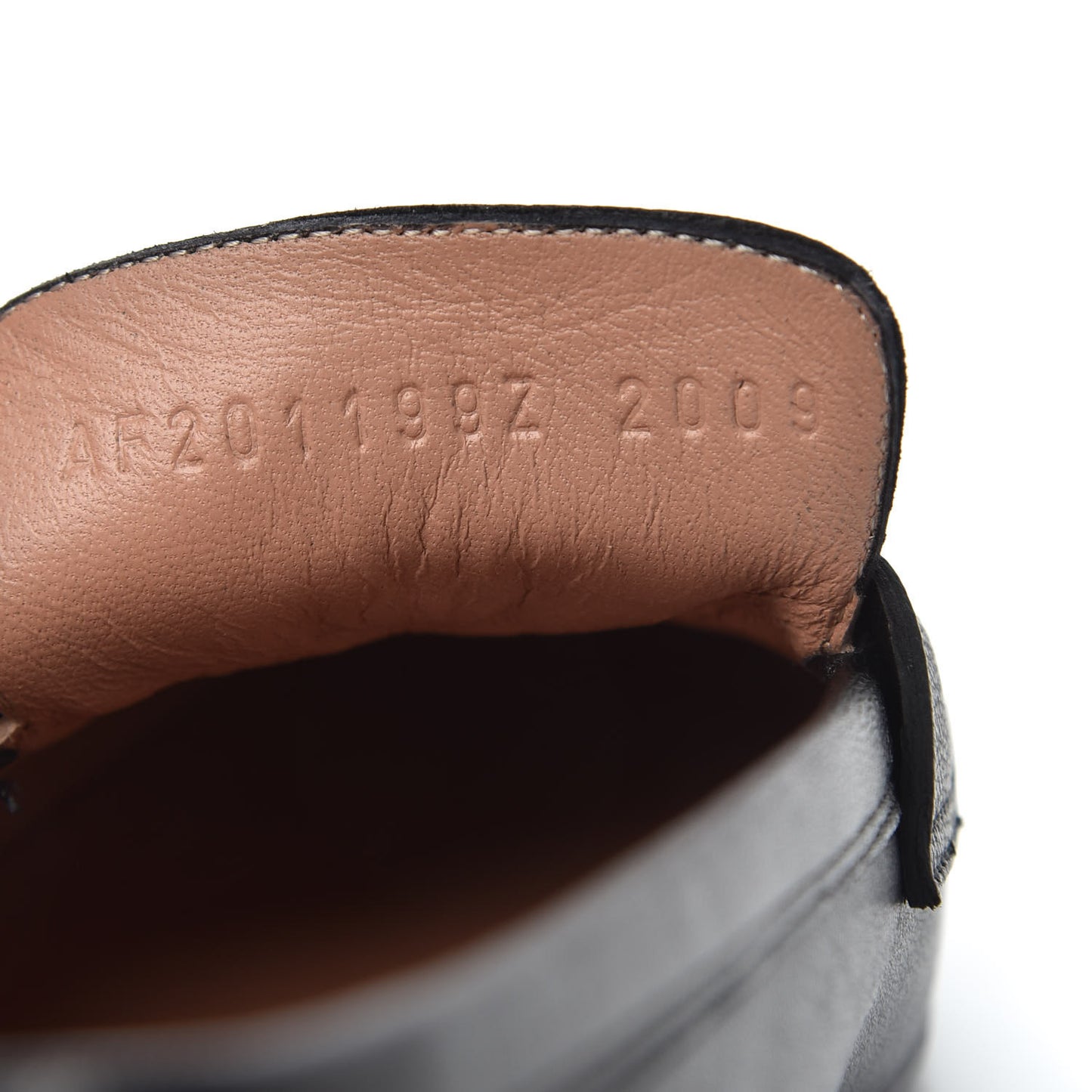 Goatskin Womens Paris Loafers Black 36.5 Black