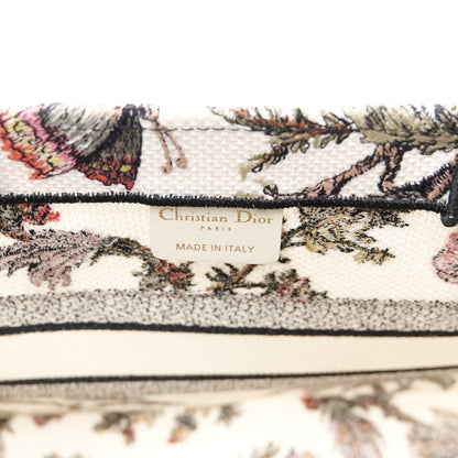 Christian Dior Canvas Jardin Botanique Embroidered Medium Book Tote Multicolor 6 of 10