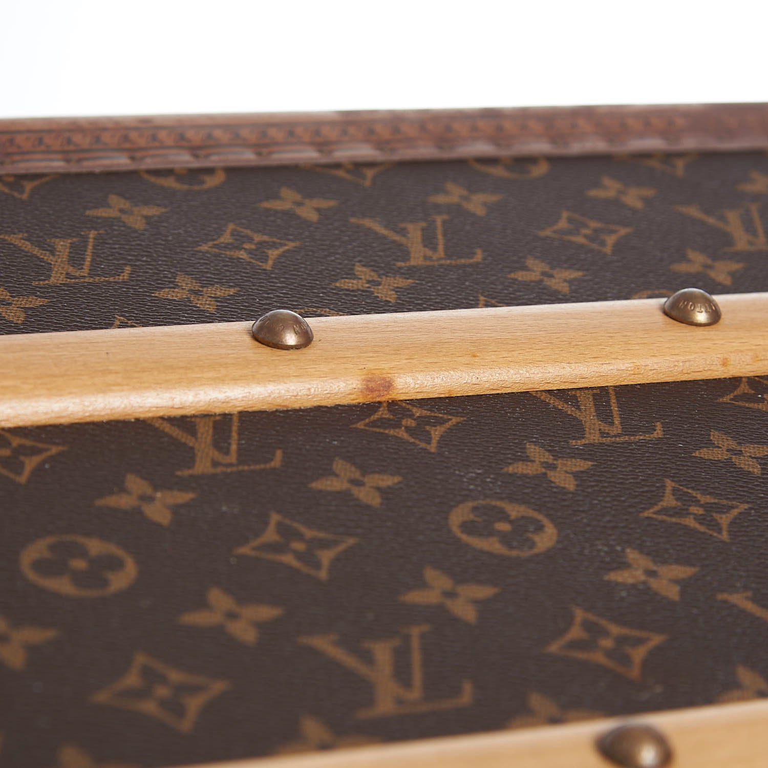 Louis Vuitton Monogram Malle Courrier Lozine Trunk 110 65 of 76
