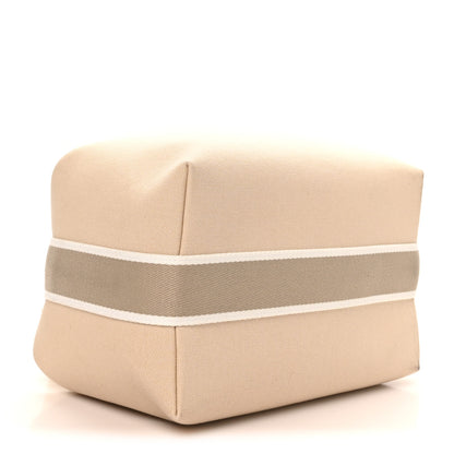 Hermes Canvas Large Bride-A-Brac Pouch Natural 4 of 9
