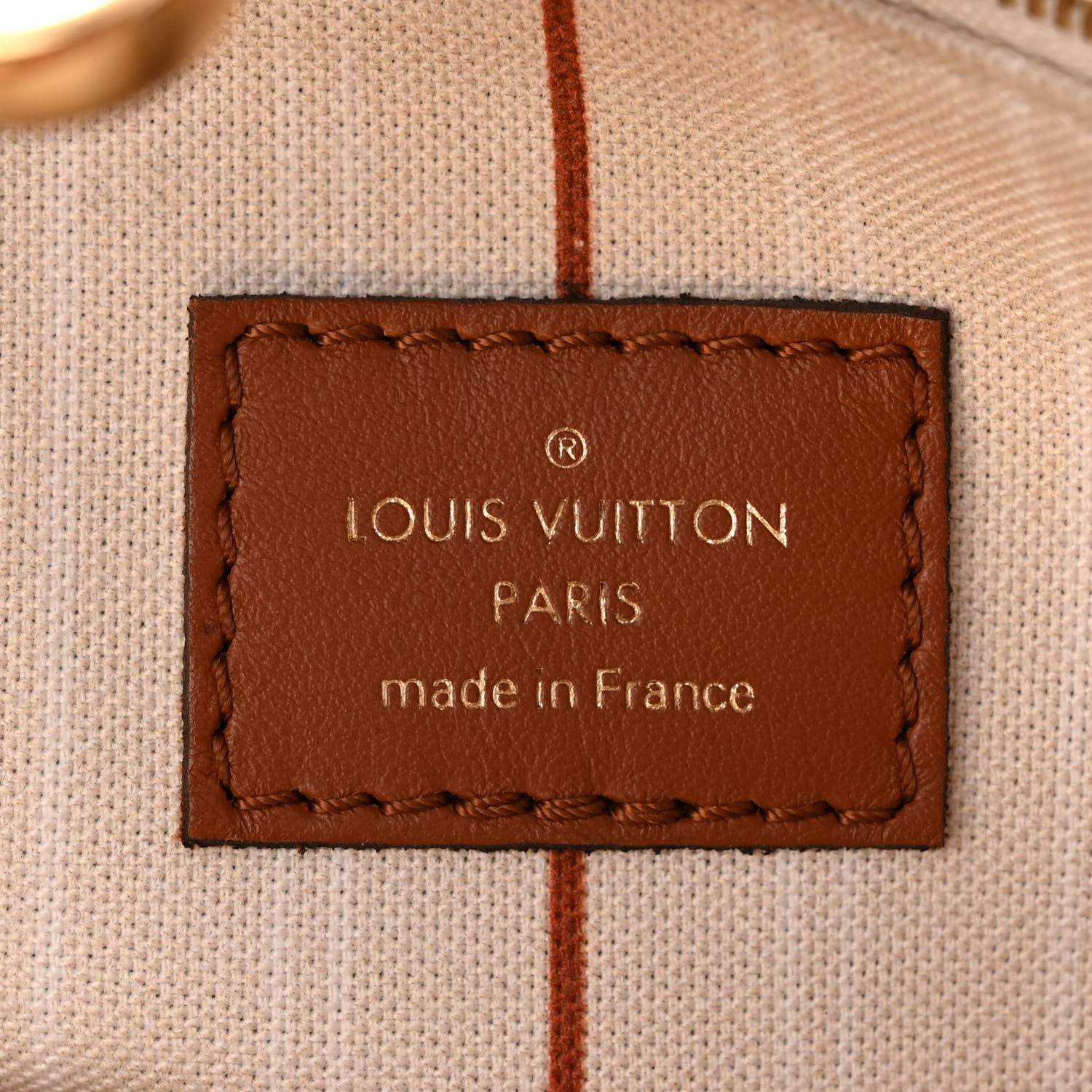 Louis Vuitton Canvas Calfskin Monogram On My Side PM Caramel Tan 6 of 10