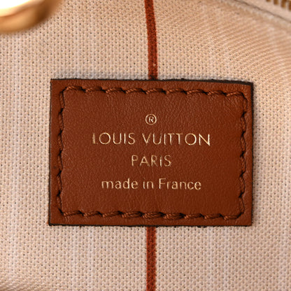 Louis Vuitton Canvas Calfskin Monogram On My Side PM Caramel Tan 6 of 10
