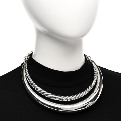 David Yurman Sterling Silver Pure Form Collar Necklace 2 of 3