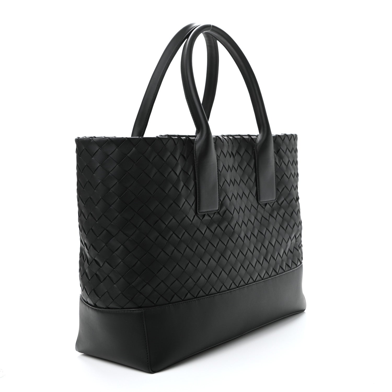 Bottega Veneta Nappa Intrecciato Large Cabat Black 2 of 10