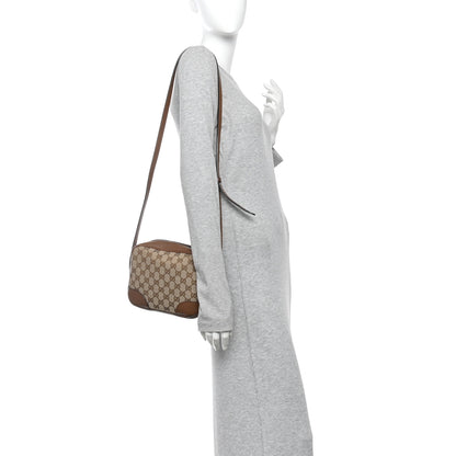 Gucci Monogram Mini Bree Messenger Bag Beige Tabacco 2 of 14
