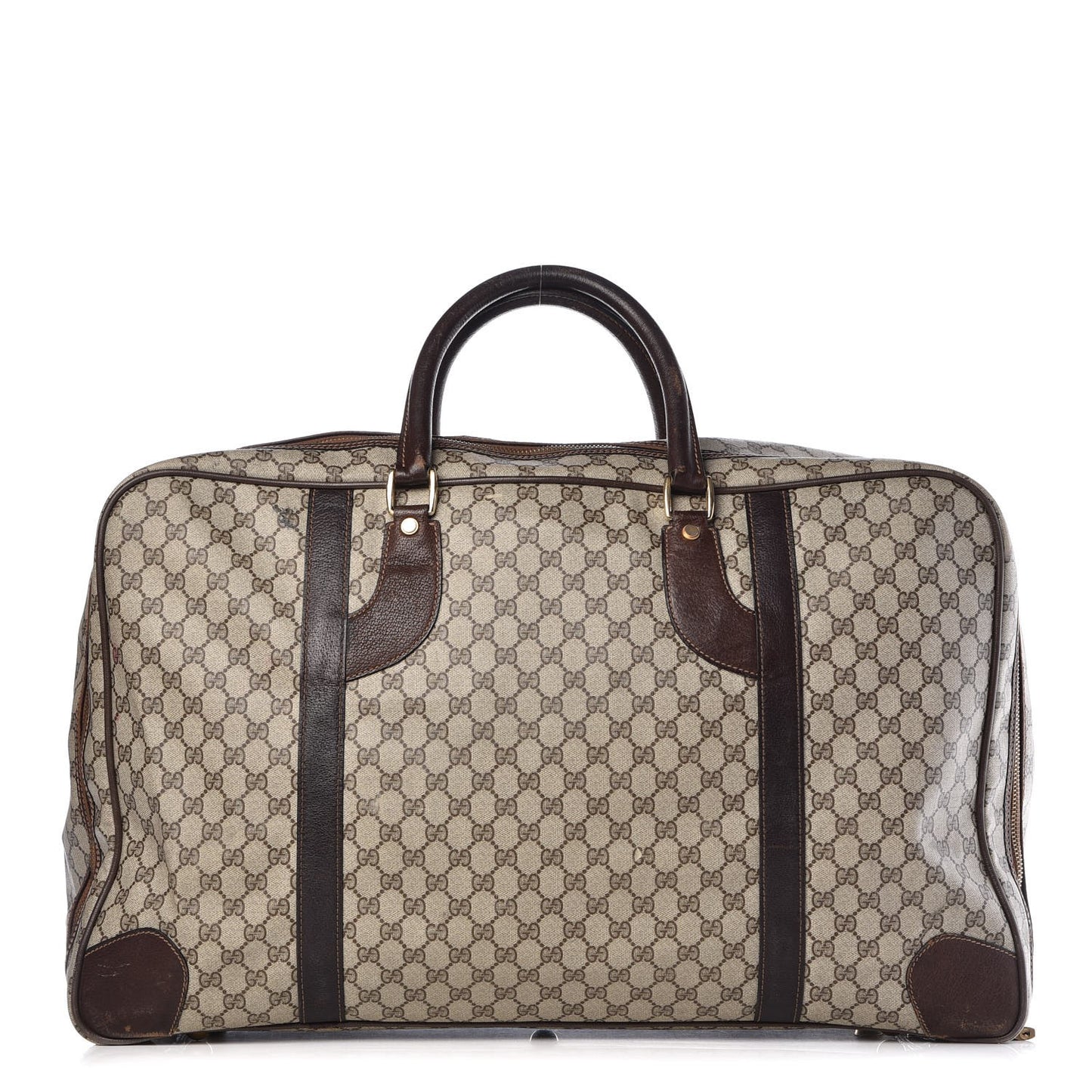 Monogram Joy Suitcase Luggage Brown