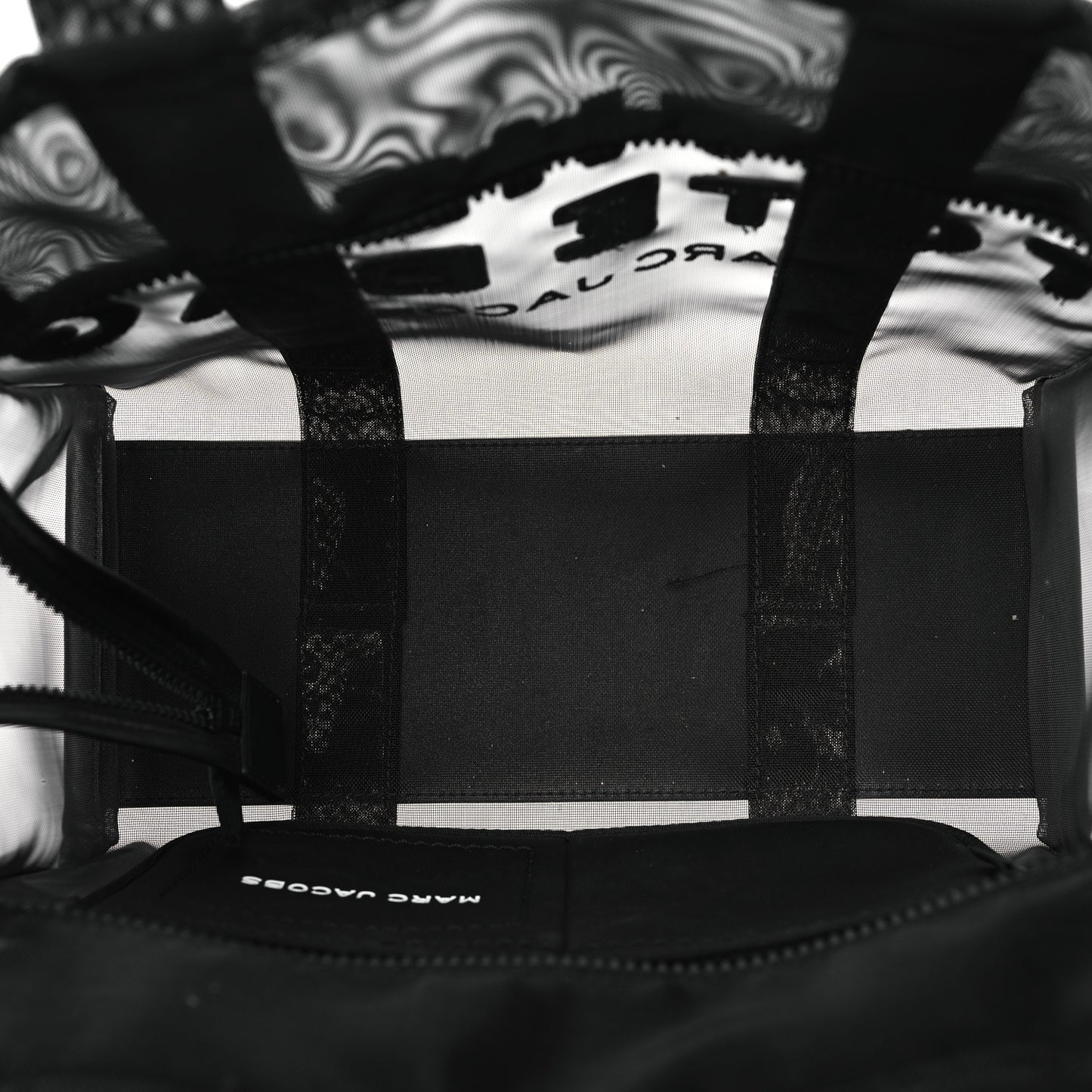 Nylon The Mesh Medium Tote Bag Blackout