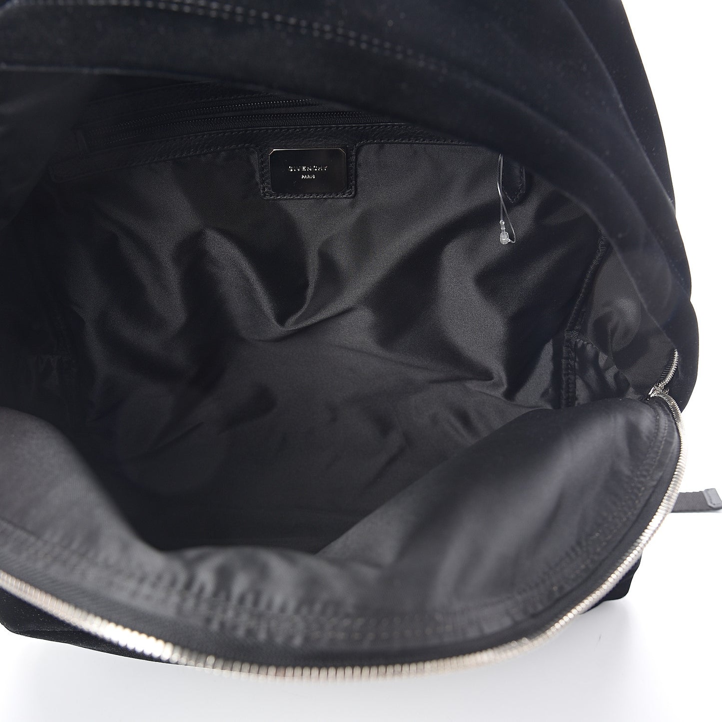 Velvet Logo Backpack Black