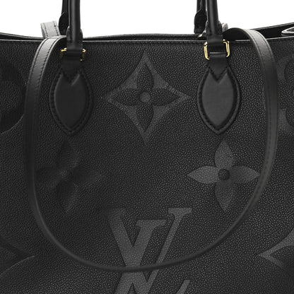 Louis Vuitton Empreinte Monogram Giant Onthego GM Black 7 of 9