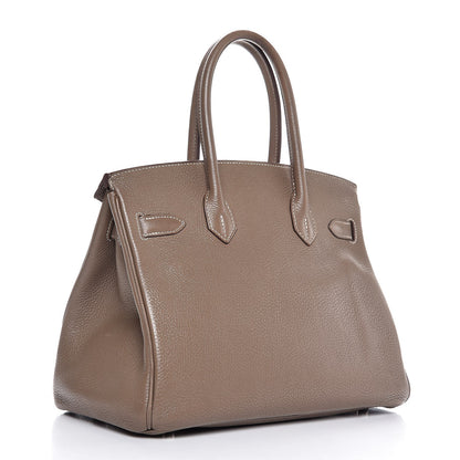 Hermes Togo Birkin 30 Etoupe 3 of 32