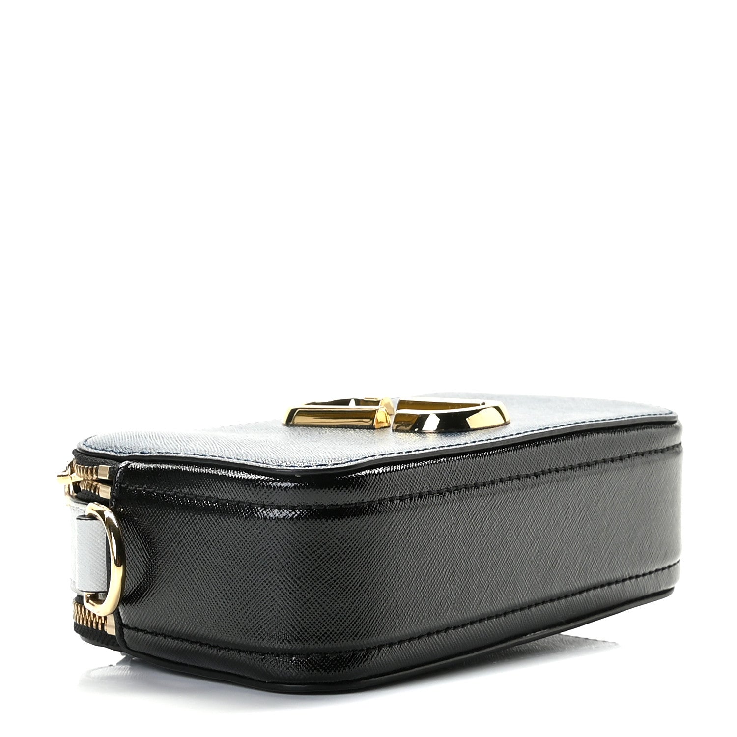Marc Jacobs Saffiano Small Snapshot Camera Bag Blue Sea 4 of 8