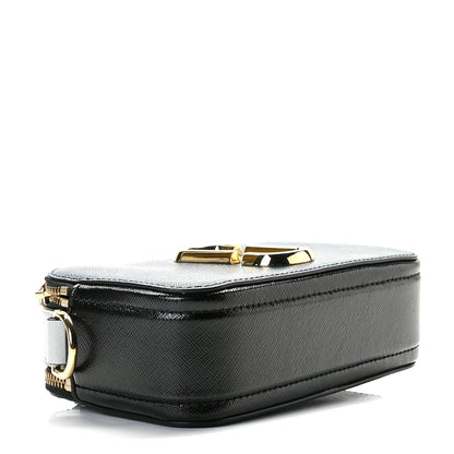 Marc Jacobs Saffiano Small Snapshot Camera Bag Blue Sea 4 of 8