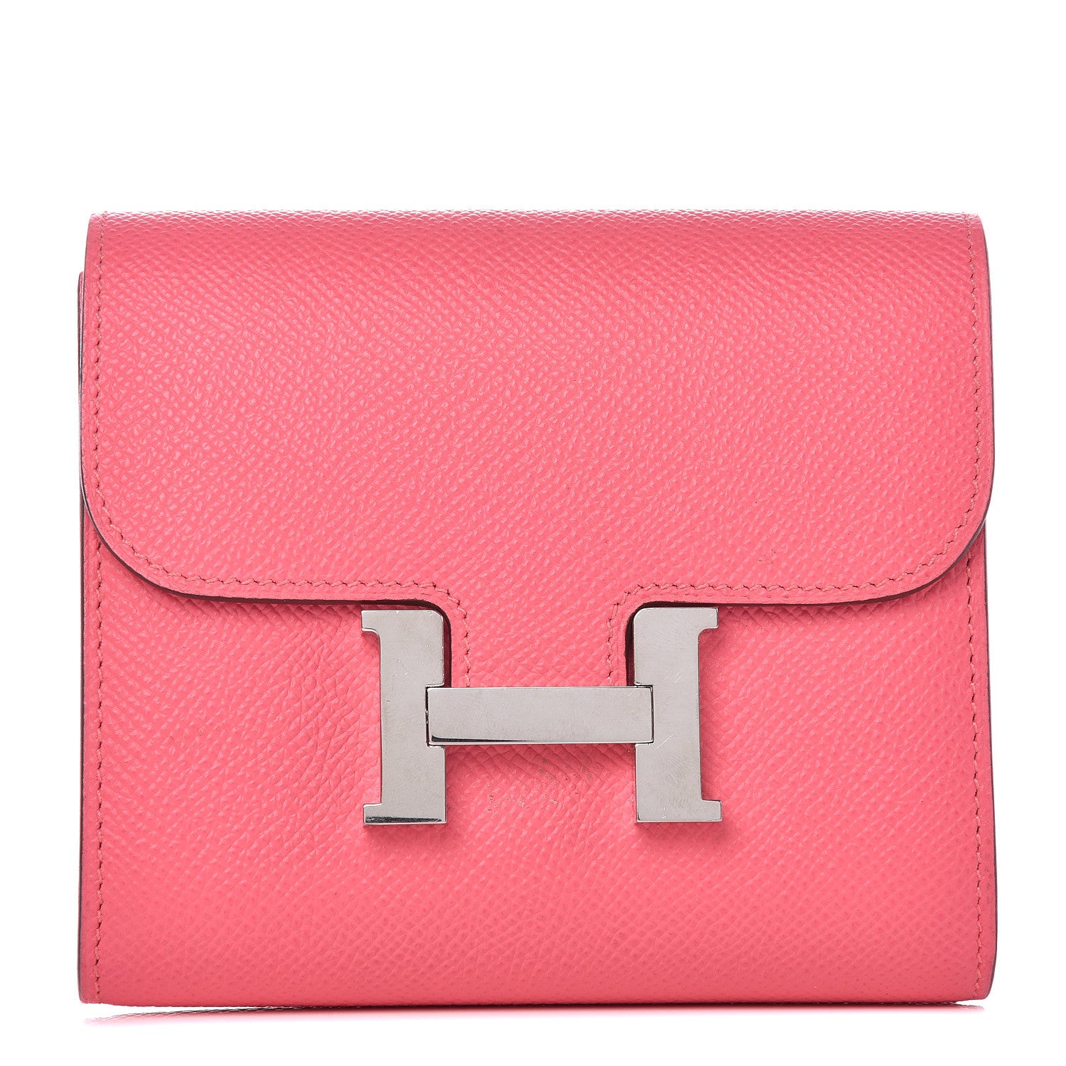 Hermes Epsom Constance Short Wallet Rose Azalee 1 of 11
