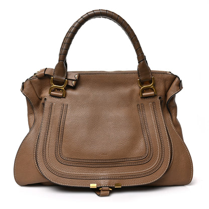 Chloe Calfskin Large Marcie Satchel Nut 1 of 10